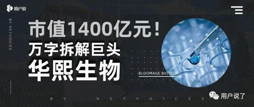 萬字拆解華熙生物 市值1400億元，業績100%增長的橫縱布局探秘